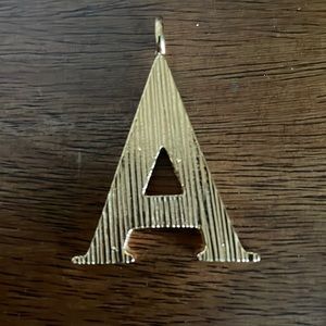 Chloe Letter Charm Gold A